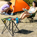 **Mesa de Camping Têxtil Dobrável com Capa Cafolby InnovaGoods**