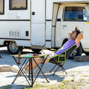 **Mesa de Camping Têxtil Dobrável com Capa Cafolby InnovaGoods**