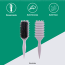 Escova de cabelo desembaraçante