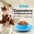 Comedouro Antiderrapante para Animais de Estimação